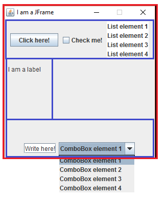 Les composantes GUI SimpleGUI