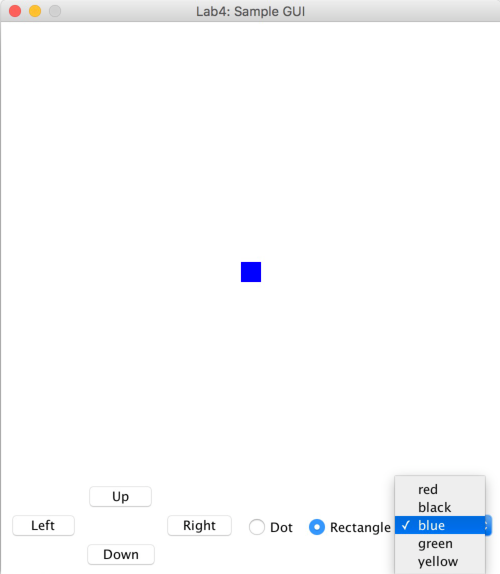 Sample GUI